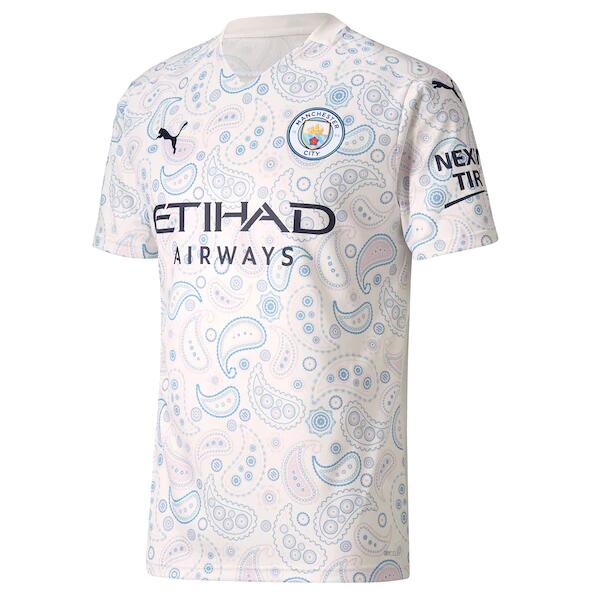 Manchester City Football Kit Third Soccer Jersey 2020/21